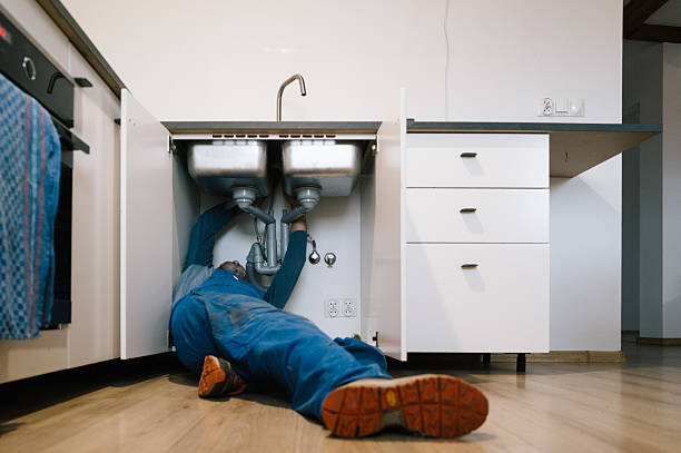 Professional Plumbing technician working in Houston, MS